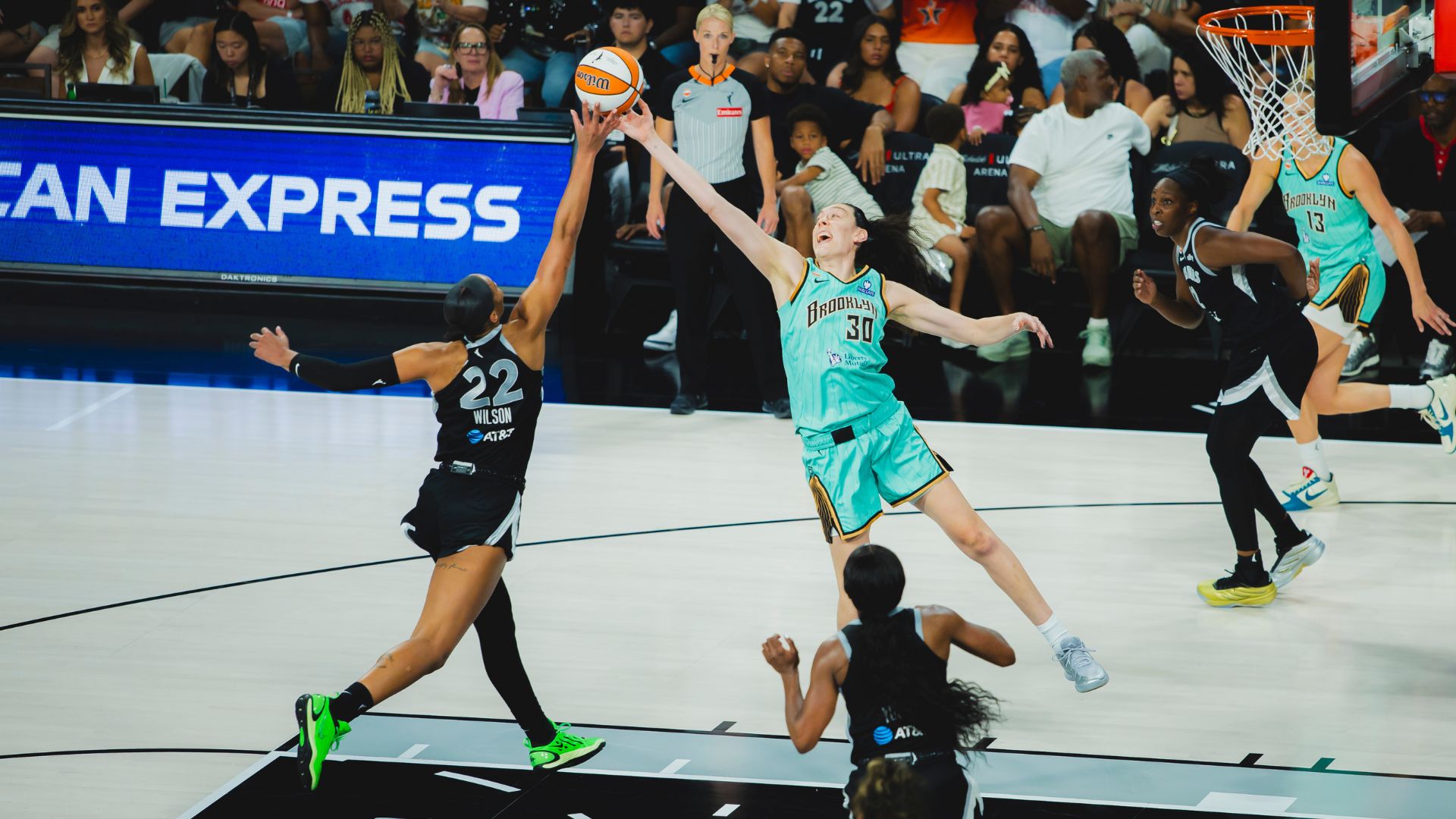 Ionescu Posts Double-Double in Victory Over Aces